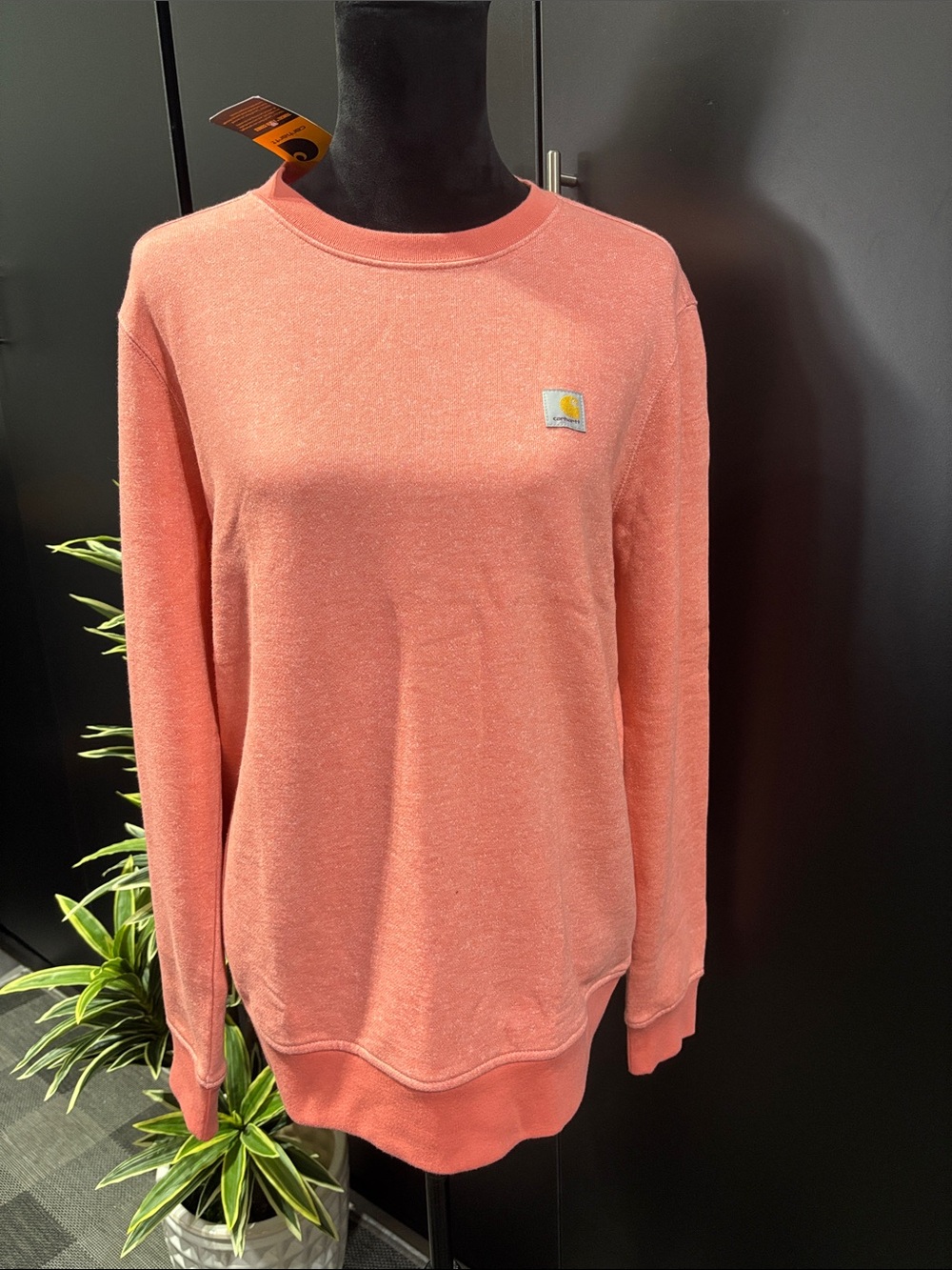 Carhartt Relaxed Fit Midweight crewneck,soft pullover tencel fiber sweatshirt